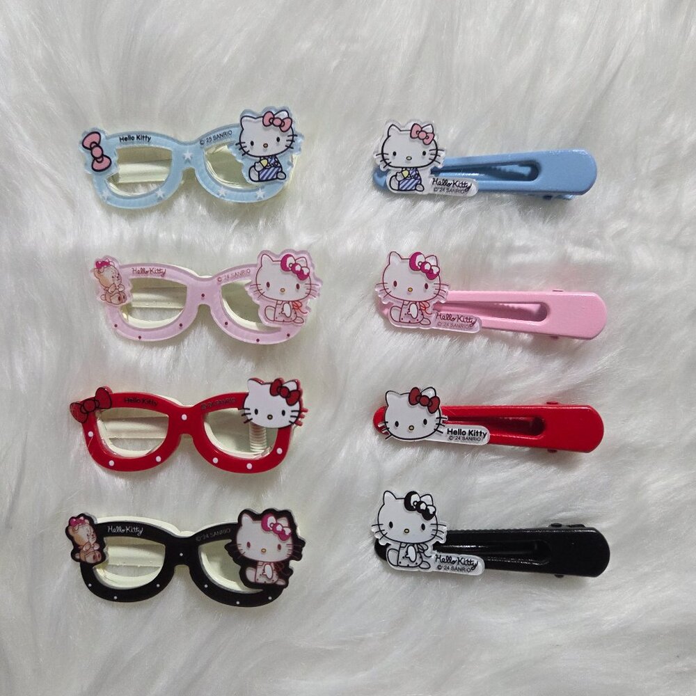 Hello Kitty Hair Barrette Set